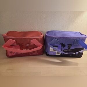 Trader Joe's Mini Bag Set - Purple and Red